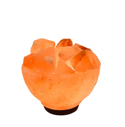 Himalaya Zoutlamp Schaal met Brokken – 4,5 kg